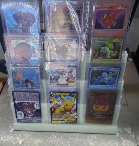 Top Loader Card Stand Display (16 models including 4 designed for selling cards)