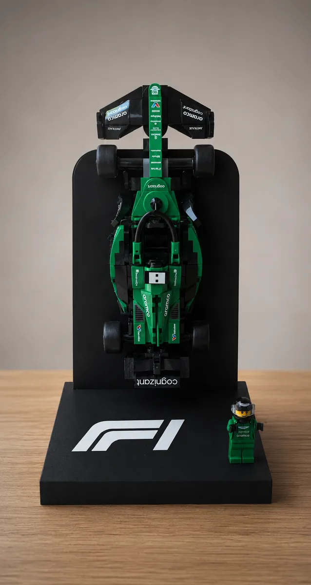 Lego Stand  - Lego F1 Car Display Stand | Minimal Display Base for Lego F1 Cars
