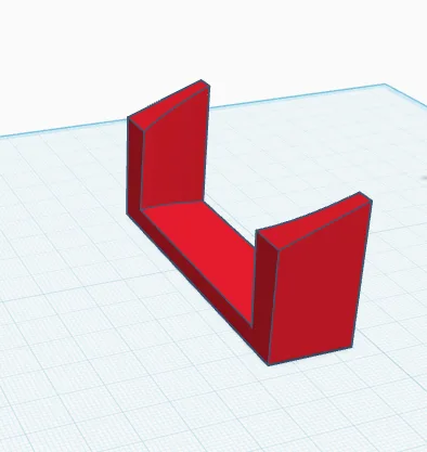 20 degree stand for small card display trays