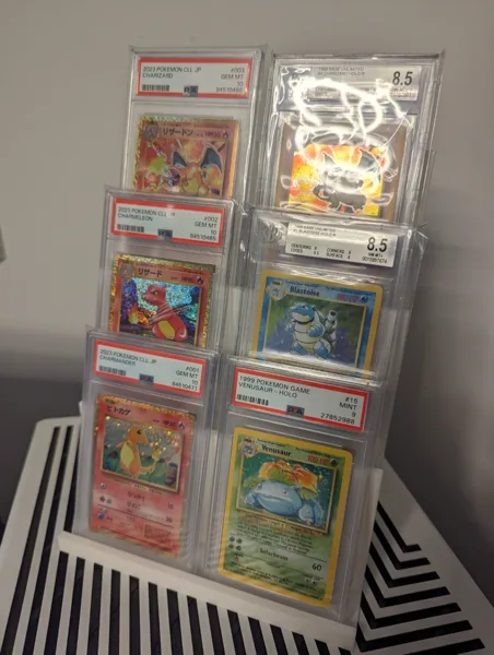 Graded TCG Card Display Stand