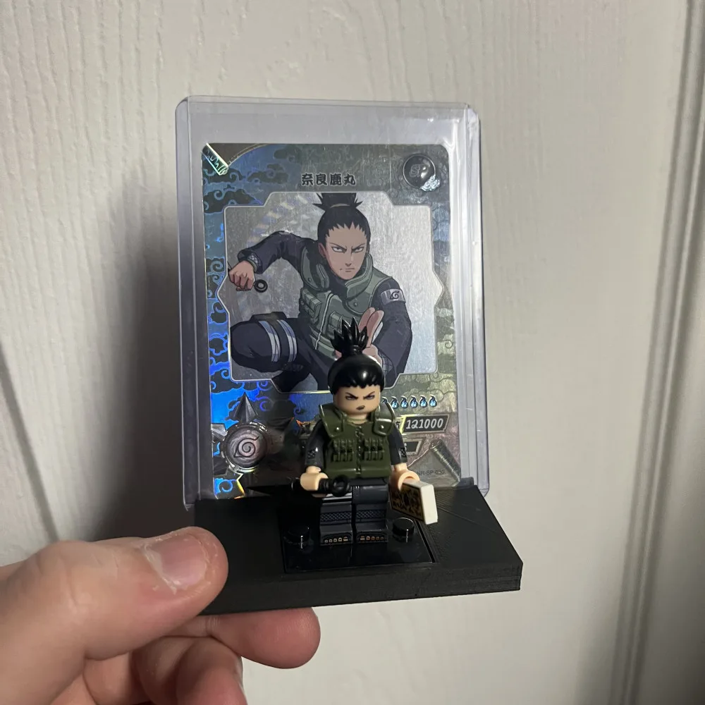 Lego minifigure top loader card holder