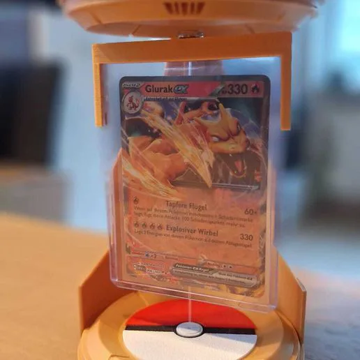 Magnetic Pokémon Card Display Stand – Floating Poké Card Holder for Collectors