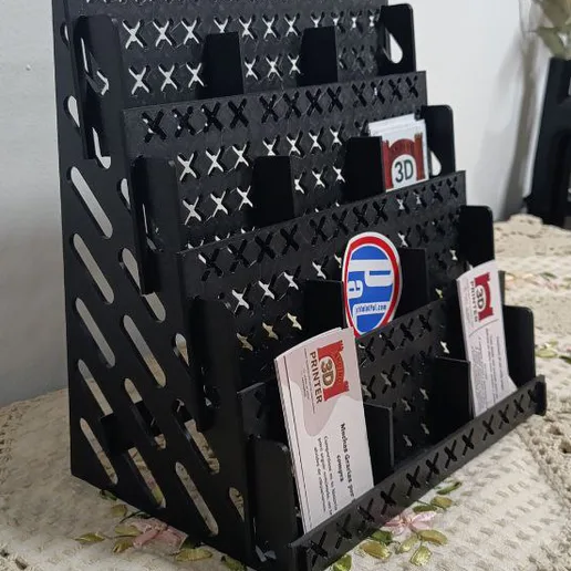 Sticker and Card Display Stand - Modular 3D Organizer