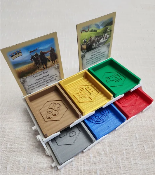 Catan Card Tray Holder