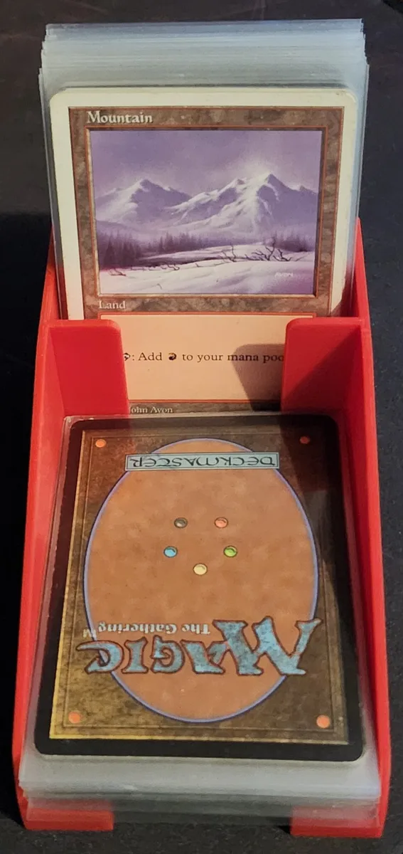 Card Tray With Discard