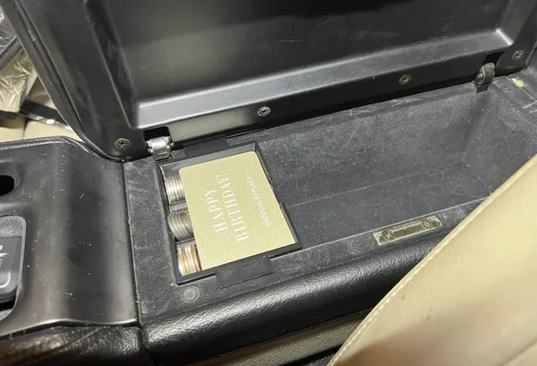 NSX Armrest Coin/Card tray