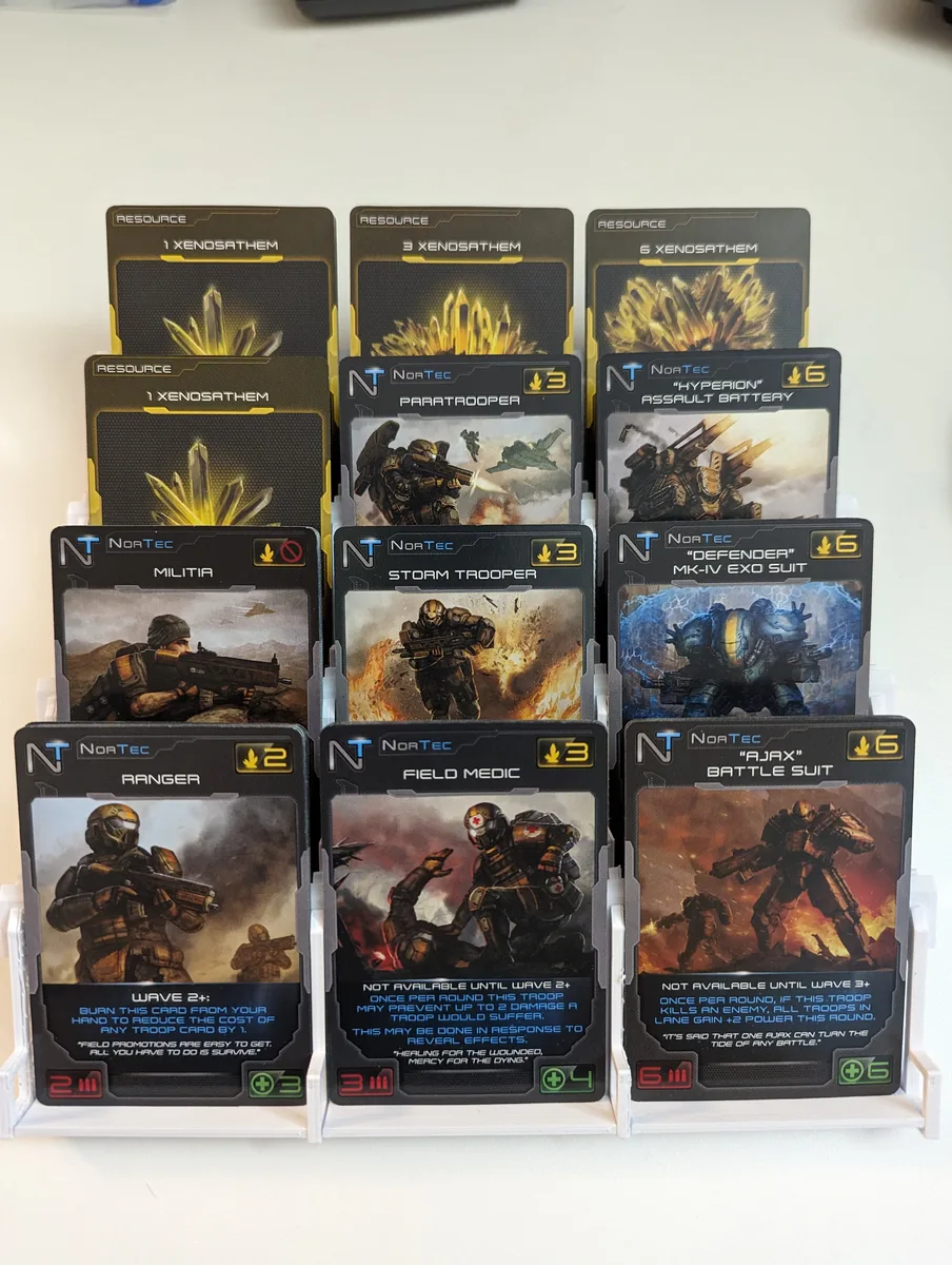 Snap Together "Marketplace" Card Tray / Grid
