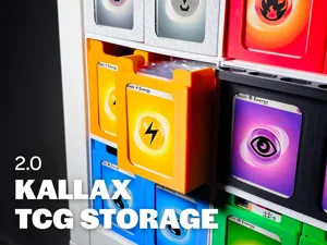 TCG Card Storage 2.0 for IKEA Kallax Cubes & More