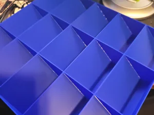 Tray of Card Sorting