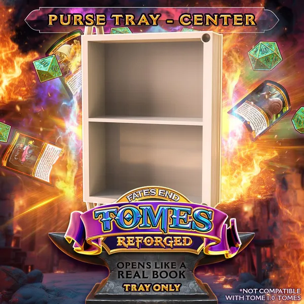 FE Tomes: REFORGED ⚒️ Purse Center Split Page Tray