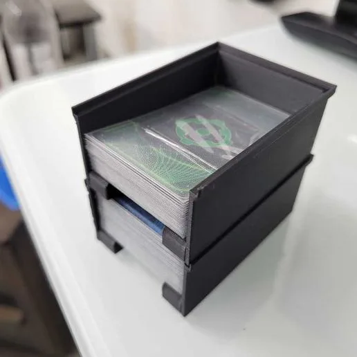 Stackable Card Tray for American Mini, Euro Mini and Standard cards v2