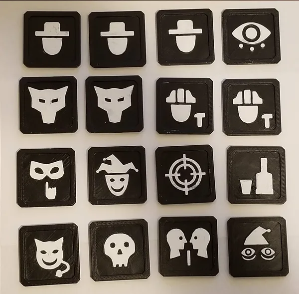 One Night Ultimate Werewolf Custom Cards Deck & Box