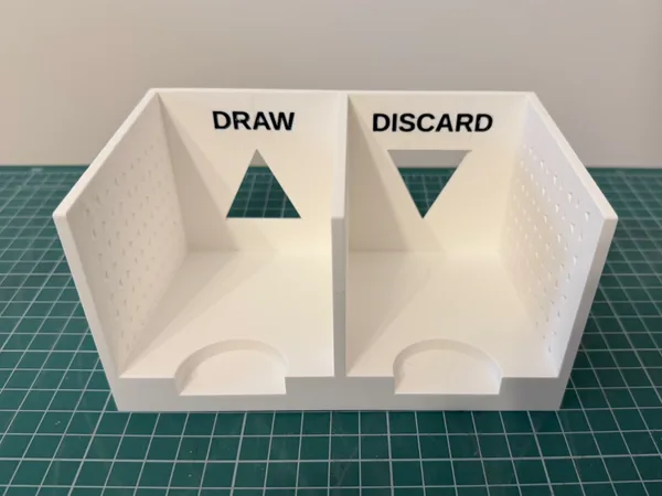 Card Trays - Draw and discard (short variant)