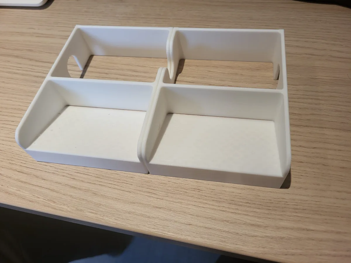 Multiple playing card trays, printable on A1 mini