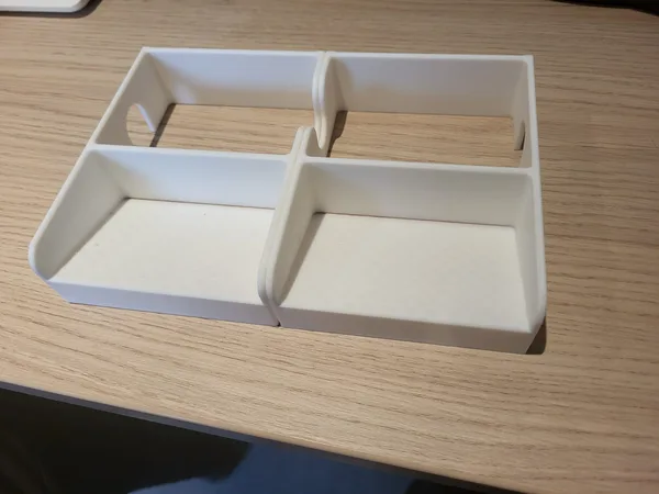 Multiple playing card trays, printable on A1 mini