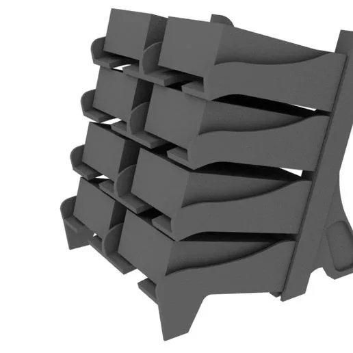 Multi-Level Card Tray