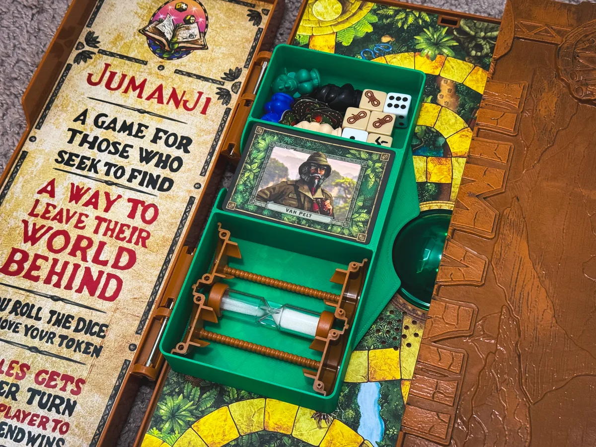 Jumanji Deluxe Board Game Organizer