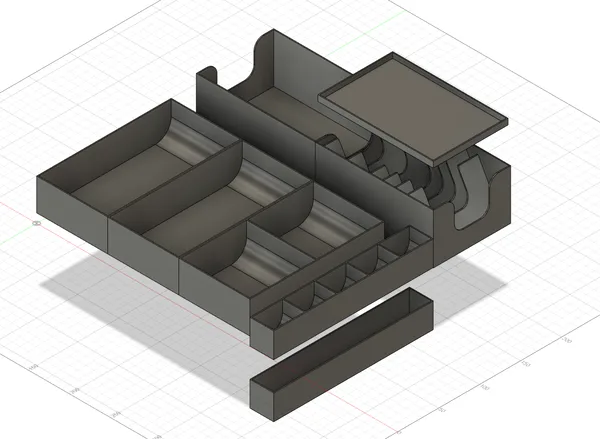 Earth Board Game Organizer (v2 Sleeved)