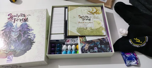 Spirit of the forest board game Organizer
