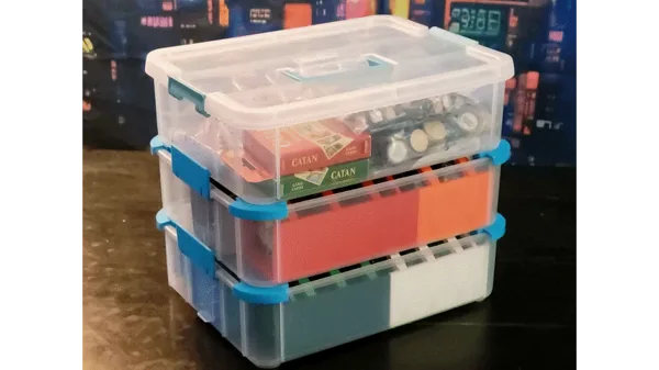 3D Catan Organizer Trays