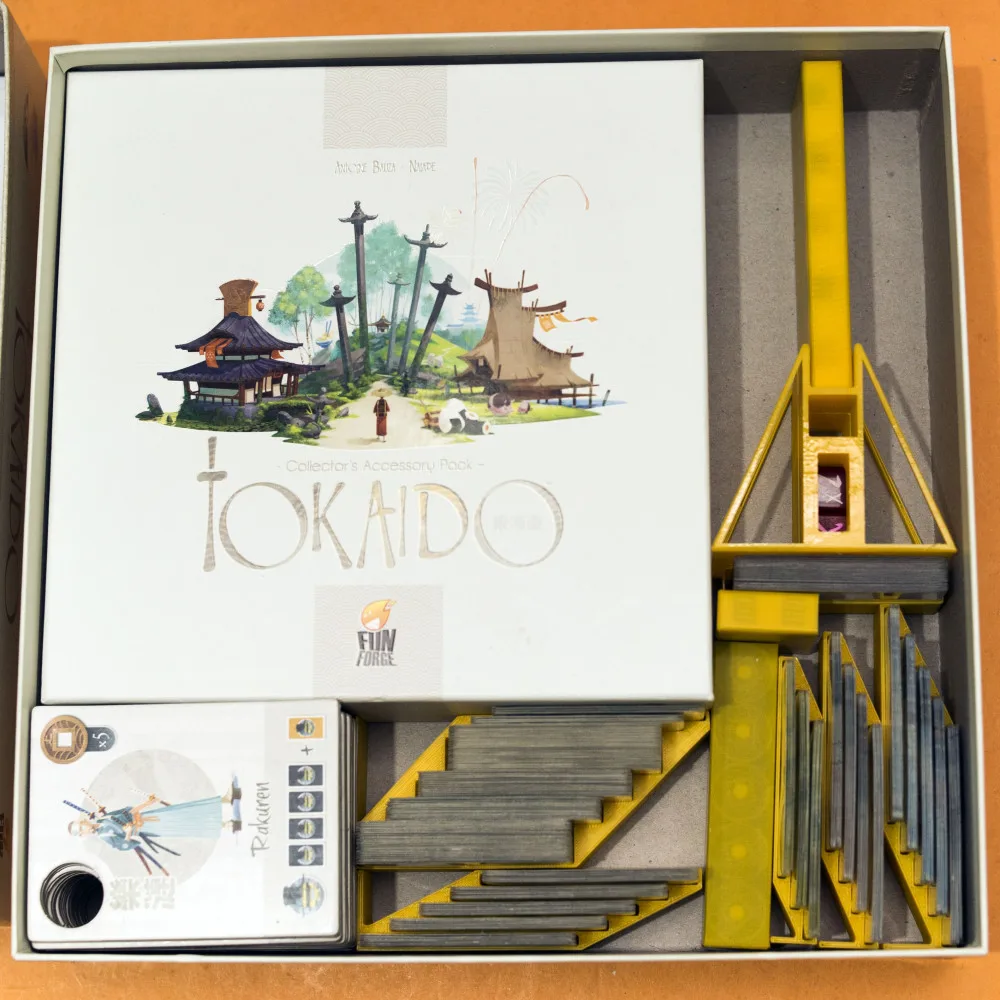 Tokaido boardgame organizer