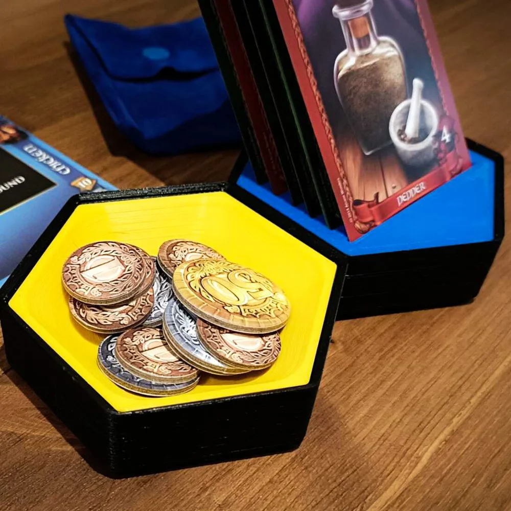 Hexasort - A Board Game Piece Organiser