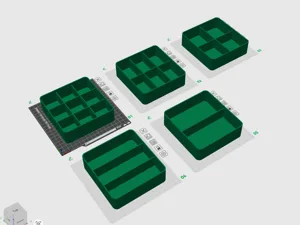 Drawer organiser Trays