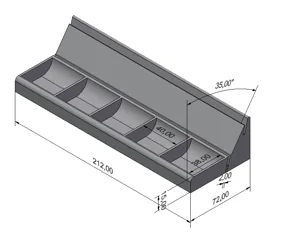 boardgame token tray + card holder