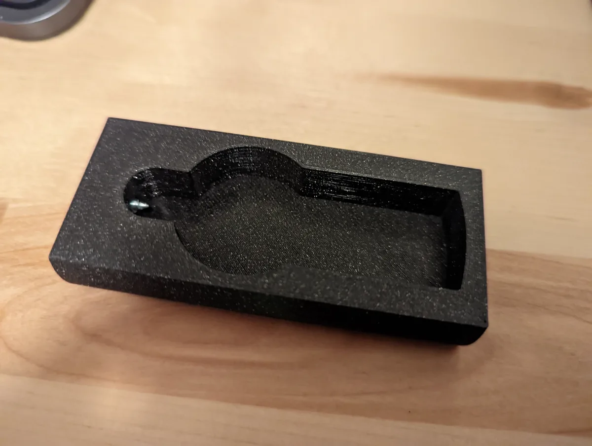 Under Desk RSA Token Tray