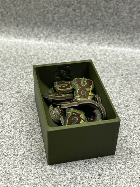 Vitality Token Tray with Sloped Interior