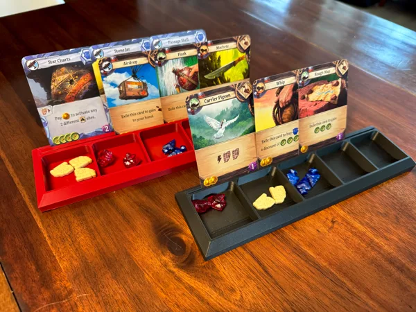 Board Game Player Tray for Tokens & Coins