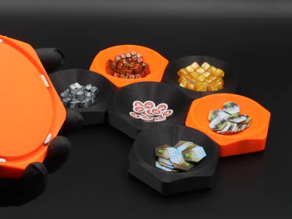 Crater - Modular Magnetic Stackable Gaming Trays