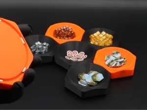 Crater - Modular Magnetic Stackable Gaming Trays