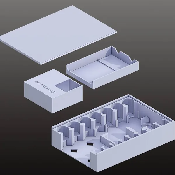 token tray for warhammerquest darkwater
