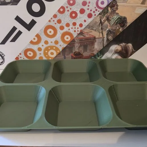 Stackable token trays