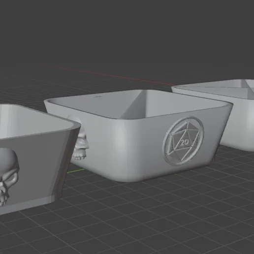 Token trays x 4