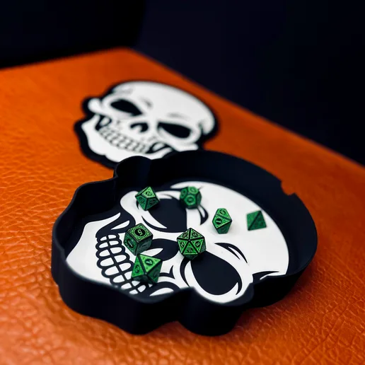 Skull Dice Tray
