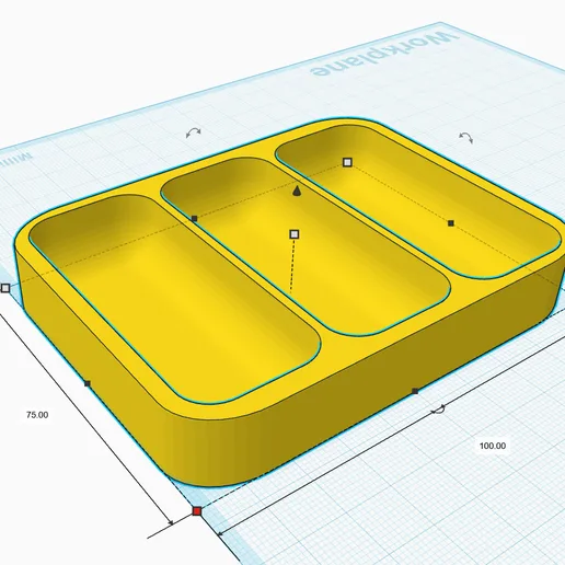 Token tray for gaming or organization