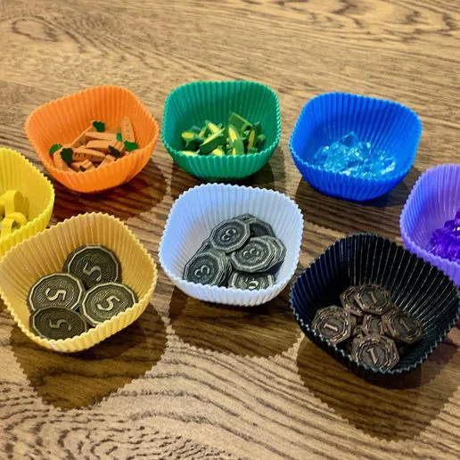 Board Game Resource Bowl (fdm printer in vase mode)