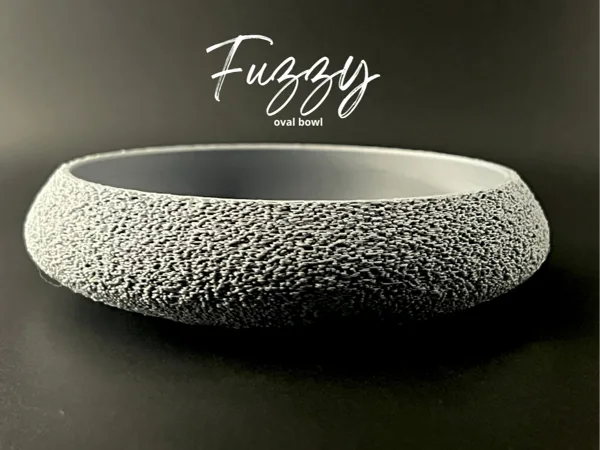 Fuzzy - Oval catchall bowl tray organizer