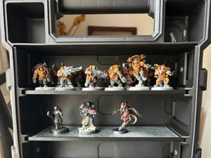 Kill Team 40K Fatmax minis carrying & storage case