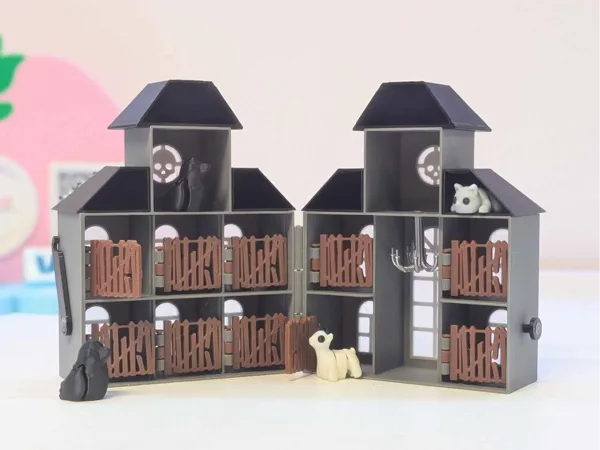 Mini Haunted House - 3D Printed Storage for Minis