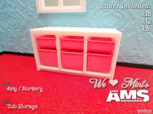 WLM - Tub Storage Cabinet