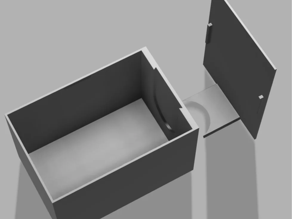 Single Miniature Transporter Box