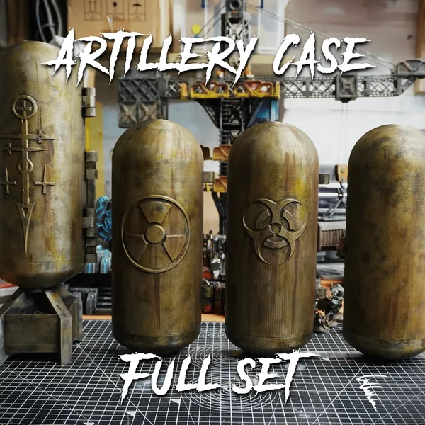 Artillery Case Miniatures Carry Case - Full Set