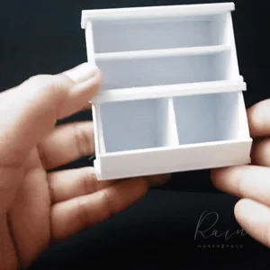 MINI furniture Traditional Storage Bin for 1:12 Dollhouse | Toy Box | Toy Storage for 1:12 Dollhouse