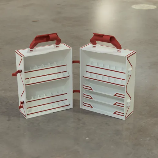 Paint & Brush Storage Case