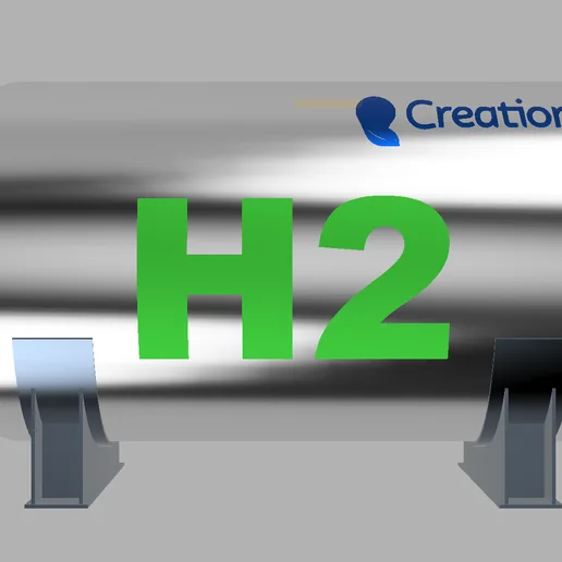 Hydrogen Storage Tank (H₂) – Educational & Decorative Miniature