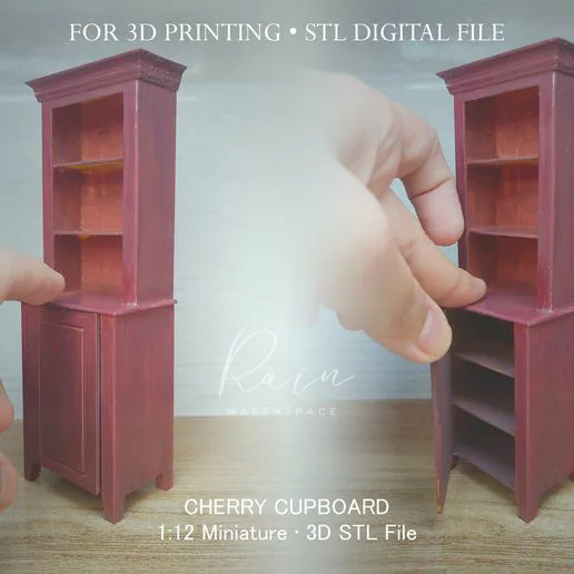 MINIATURE Classic Cupboard | Witch's Room Miniature Furniture Collection