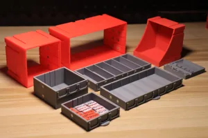 Zero support magnetic self-locking storage box 0支撑磁吸自锁收纳盒
